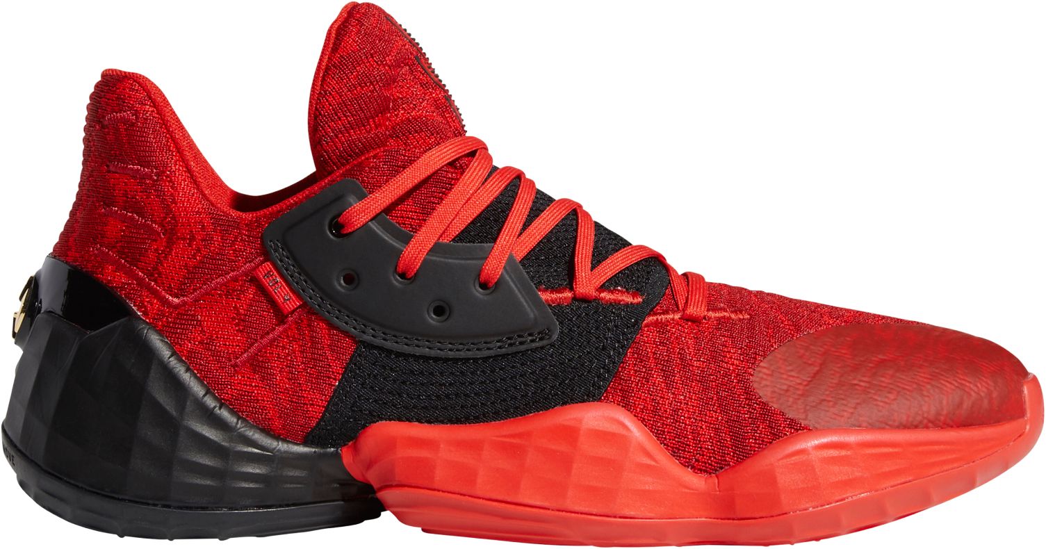 adidas basketball shoes red and black