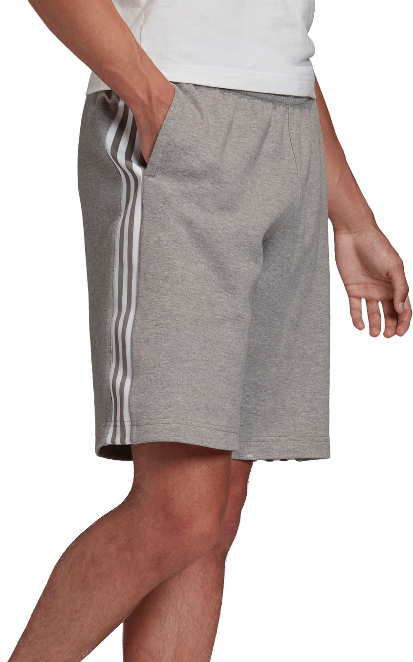 adidas grey sweat shorts