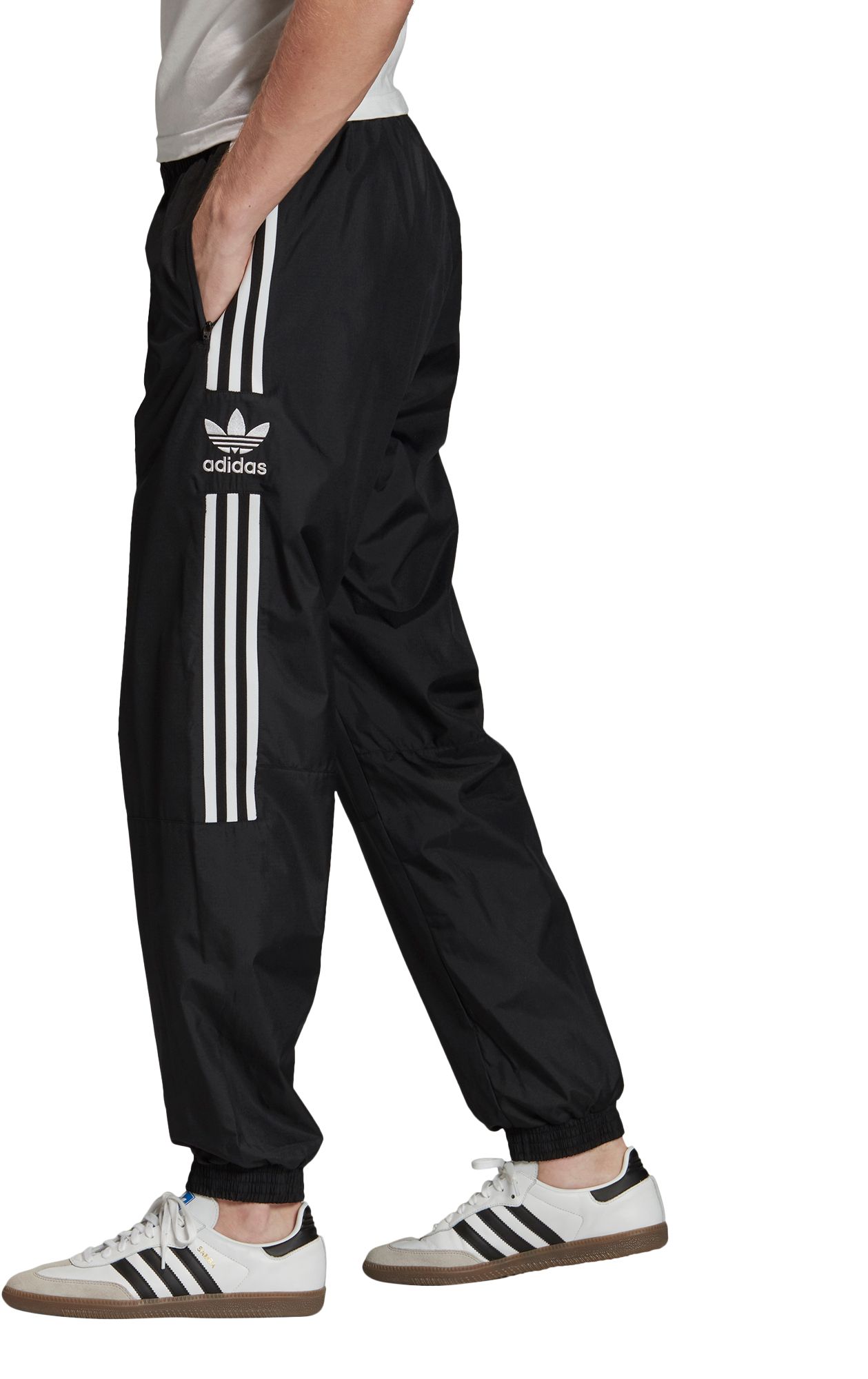 mens lined track pants