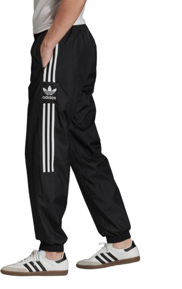 Mens Black Adidas Track Pants