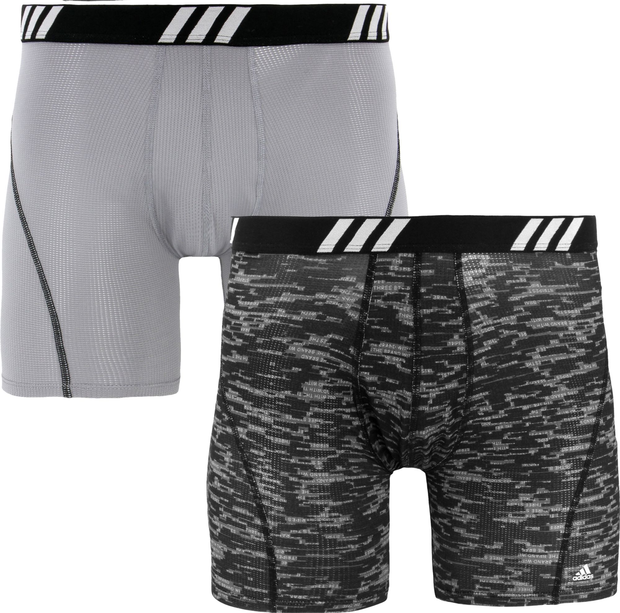 adidas men's sport performance boxer briefs underwear