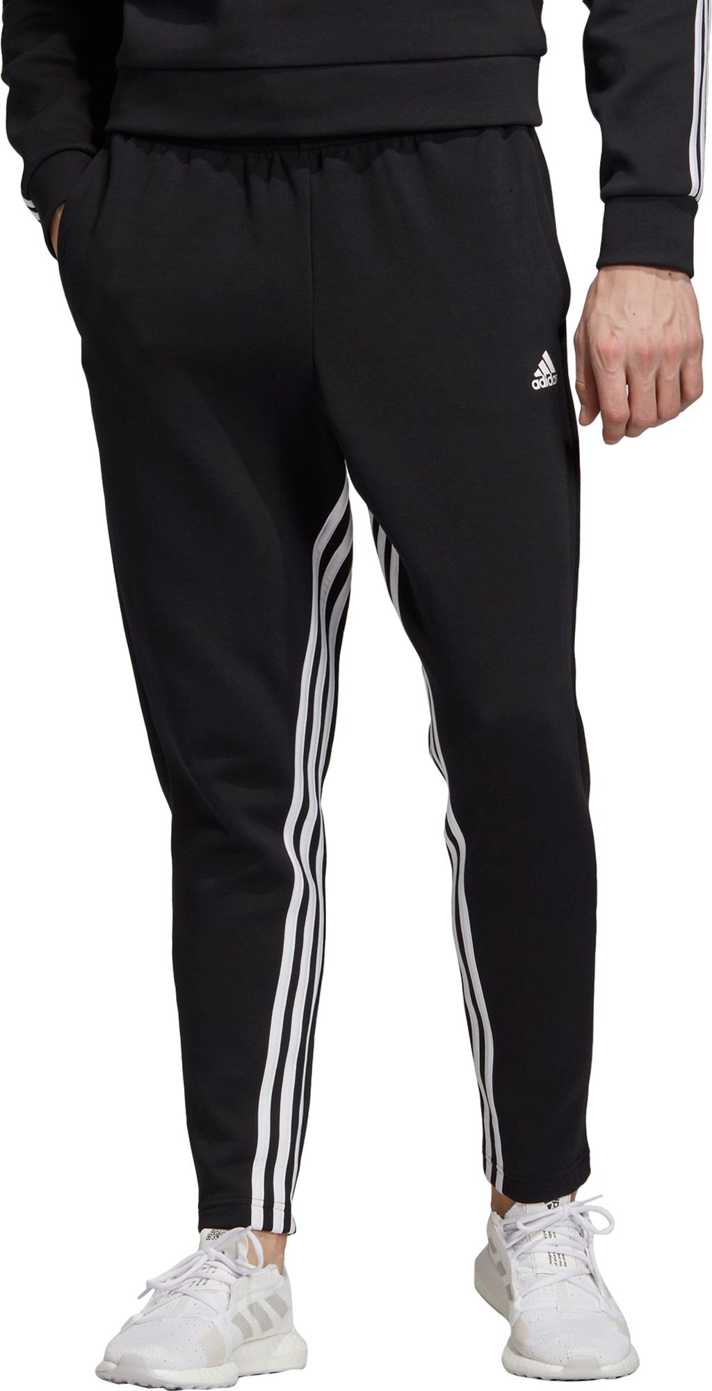 tapered fit adidas pants