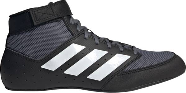 Grey adidas outlet wrestling shoes