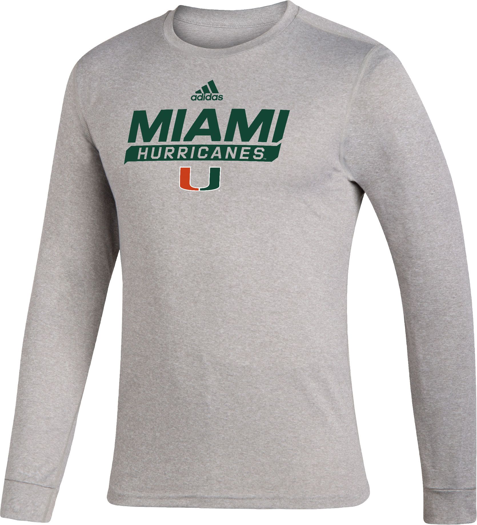 miami hurricanes adidas shirt