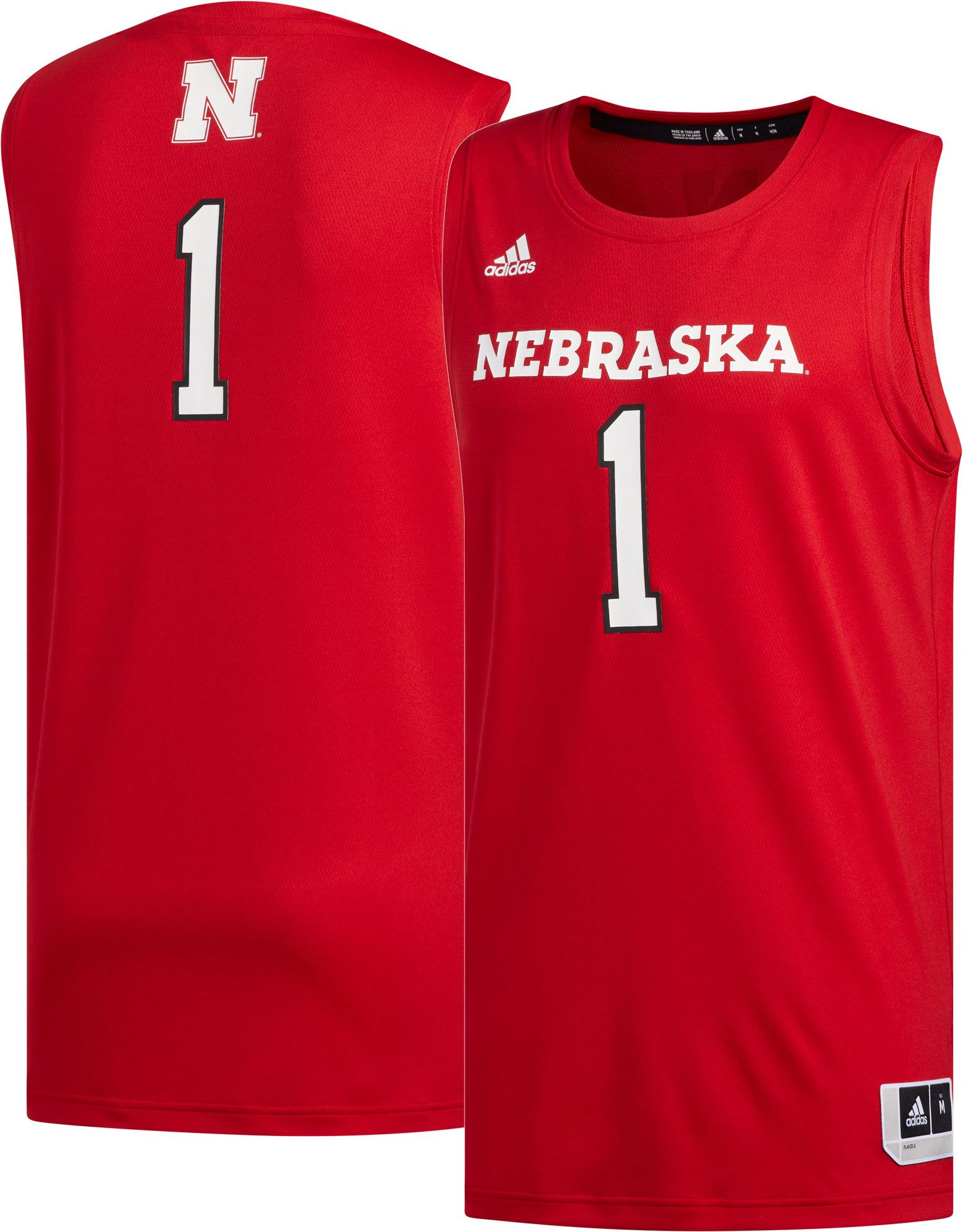 nebraska basketball jersey