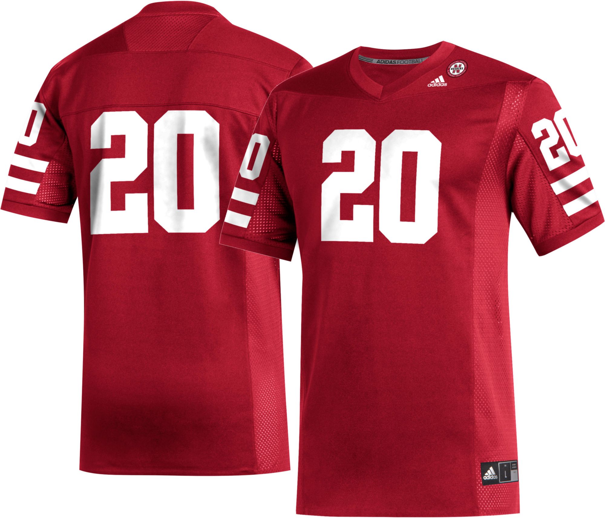 nebraska football apparel adidas