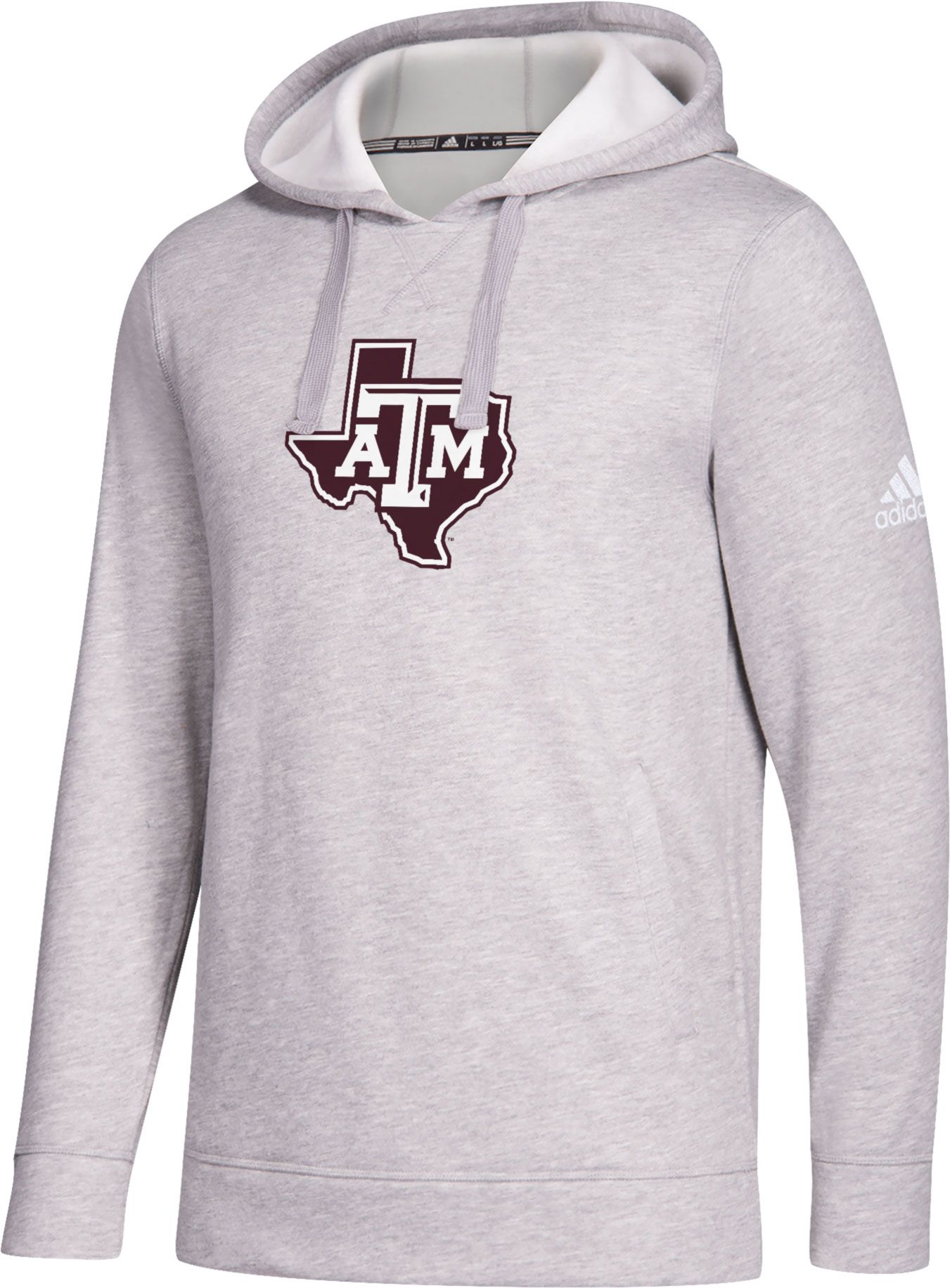 adidas Men's Texas A\u0026M Aggies Grey Logo 