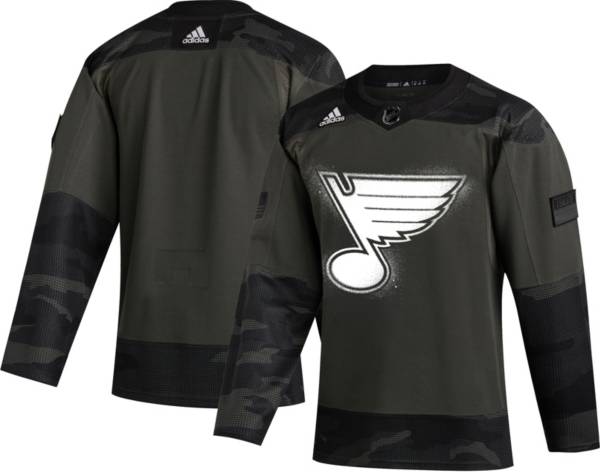 adidas Men's St. Louis Blues Camo Authentic Pro Jersey