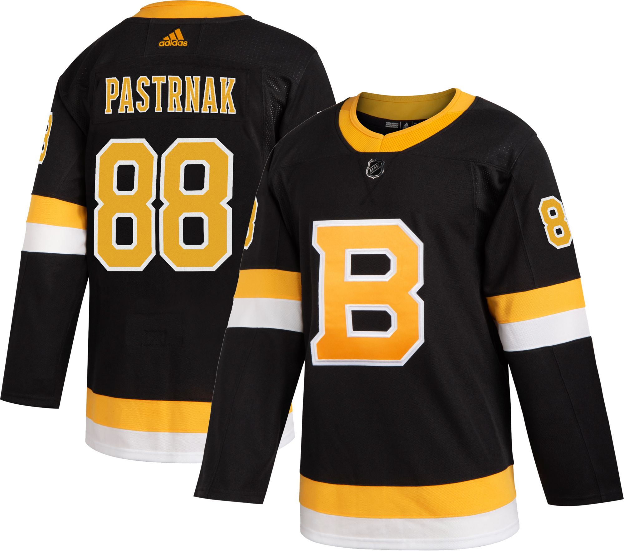 bruins home jersey color