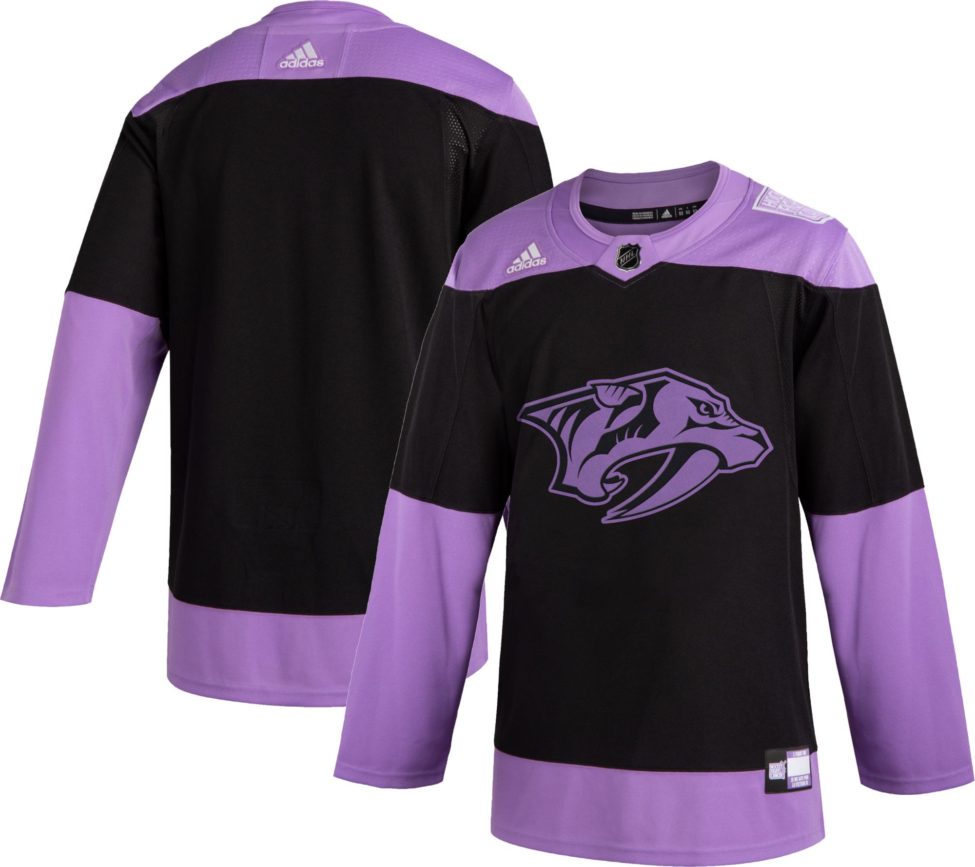 pink nashville predators jersey