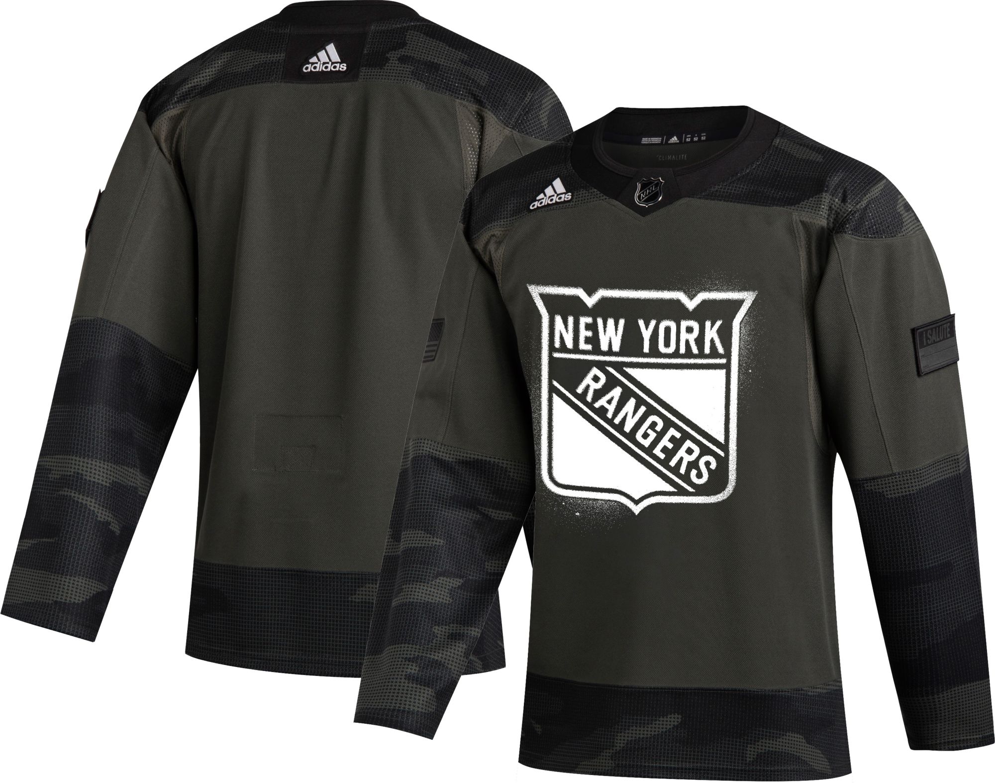 adidas Men's New York Rangers Camo 