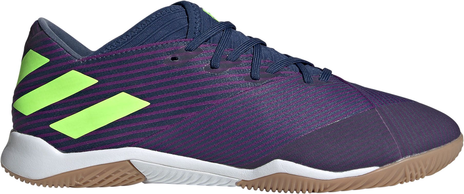 purple indoor soccer shoes