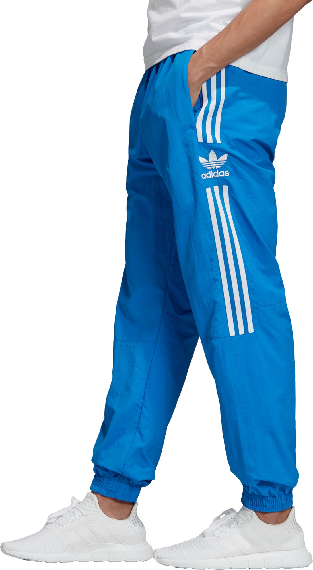 button up track pants mens