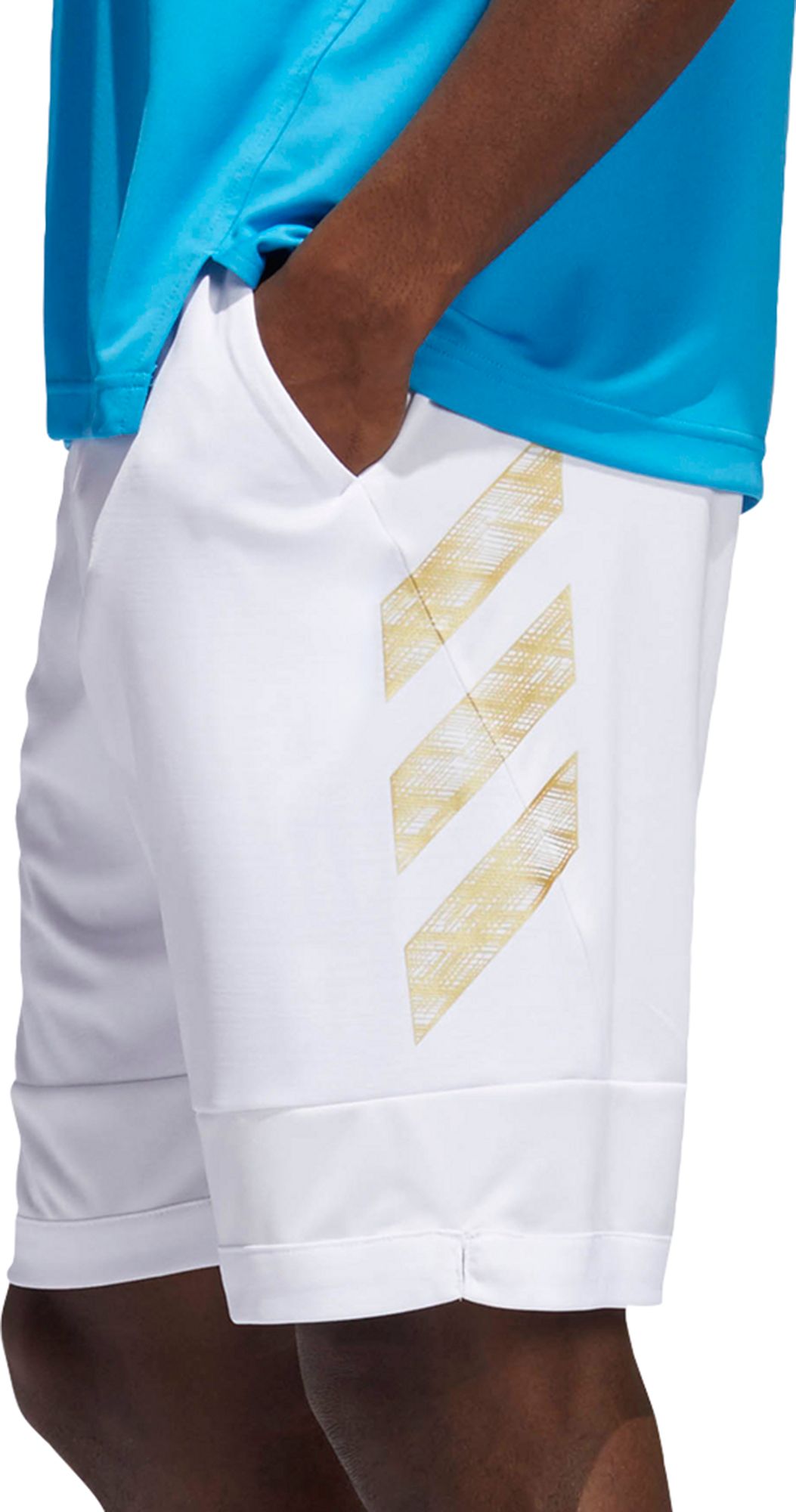 adidas men's pro bounce basketball shorts