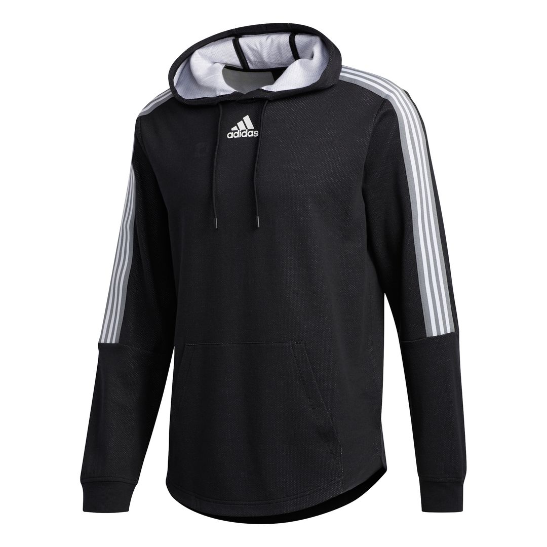 adidas men's post game fleece hoodie