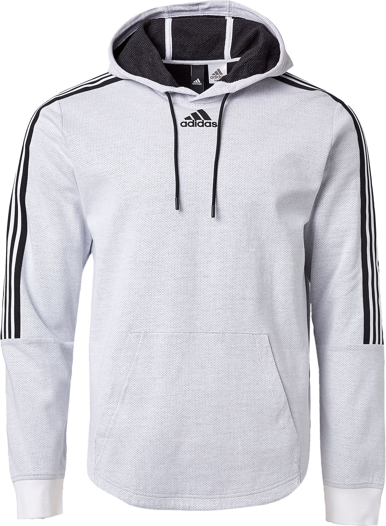 adidas mens white hoodie