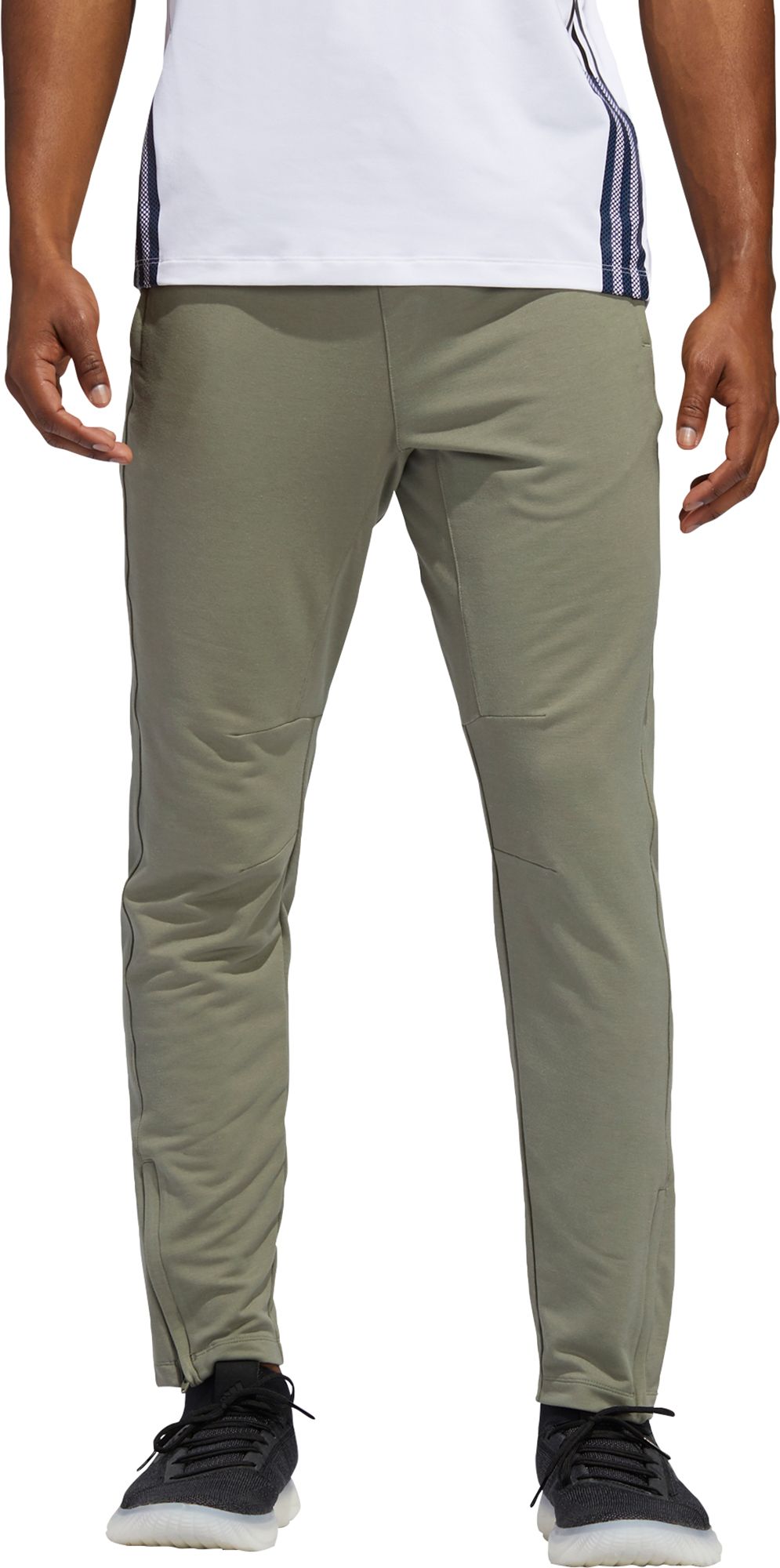 adidas men's tapered pants