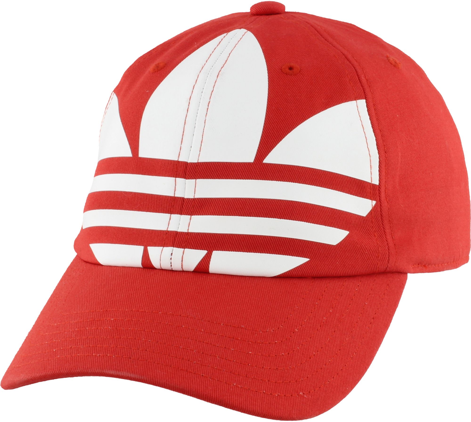 red and white adidas hat