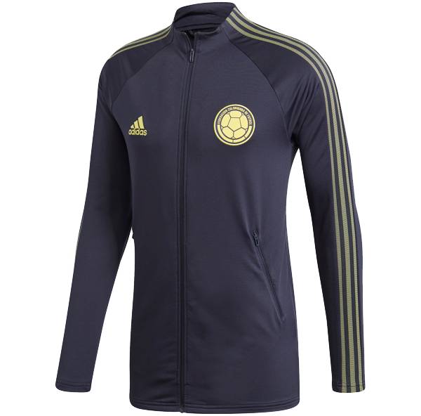 adidas Men's Colombia Anthem Navy Full-Zip Jacket