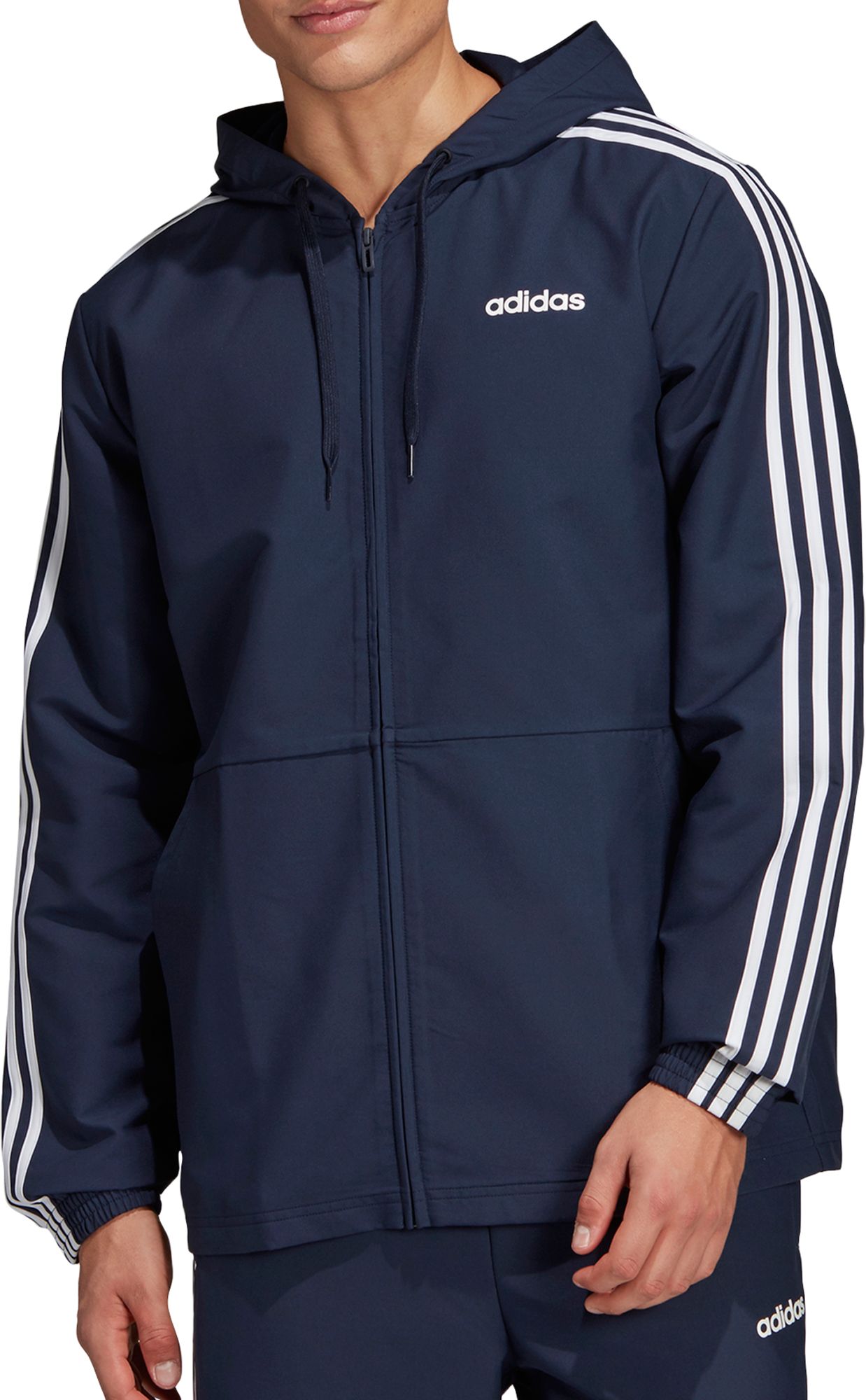 adidas men's essentials wind jacket