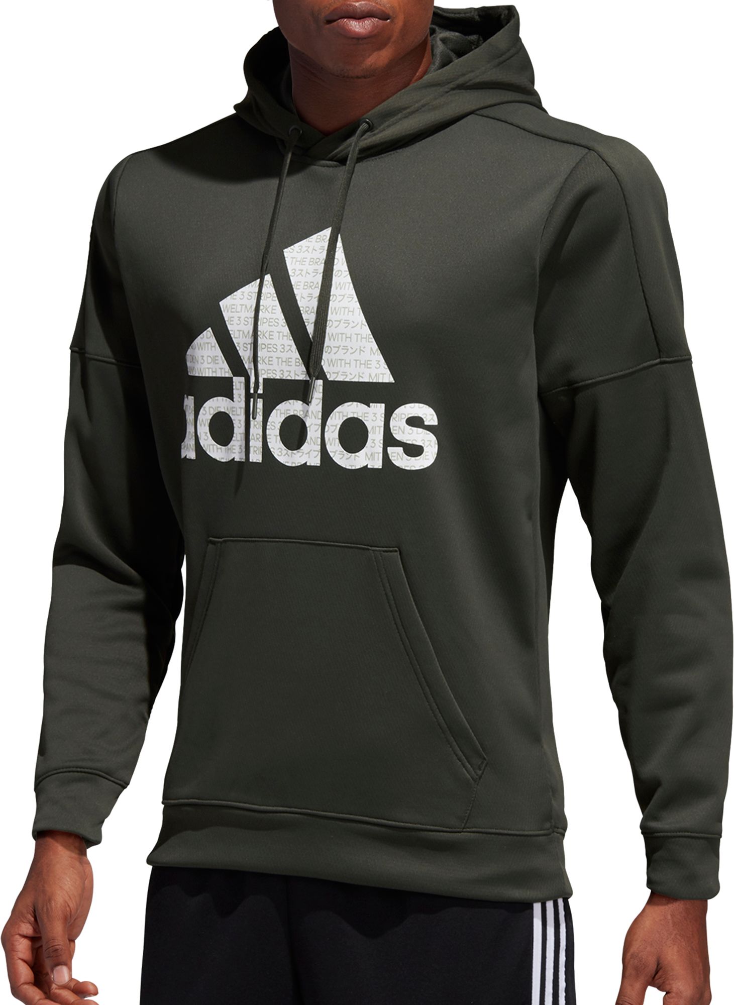 adidas team fleece hoodie