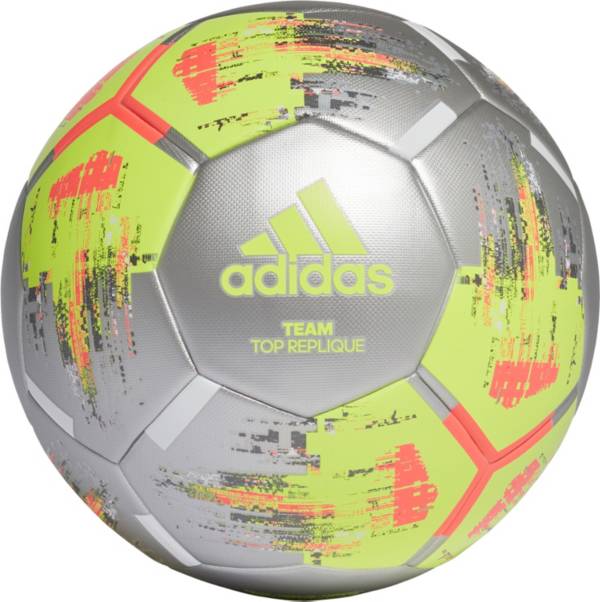 Seguro cadena Establecimiento adidas Team Top Replique Soccer Ball | Dick's Sporting Goods