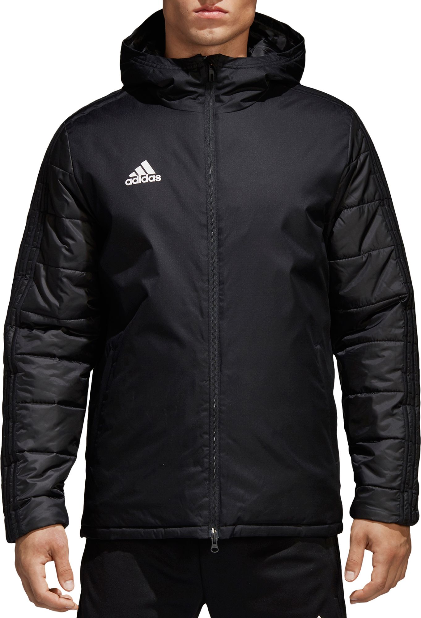 black adidas winter jacket