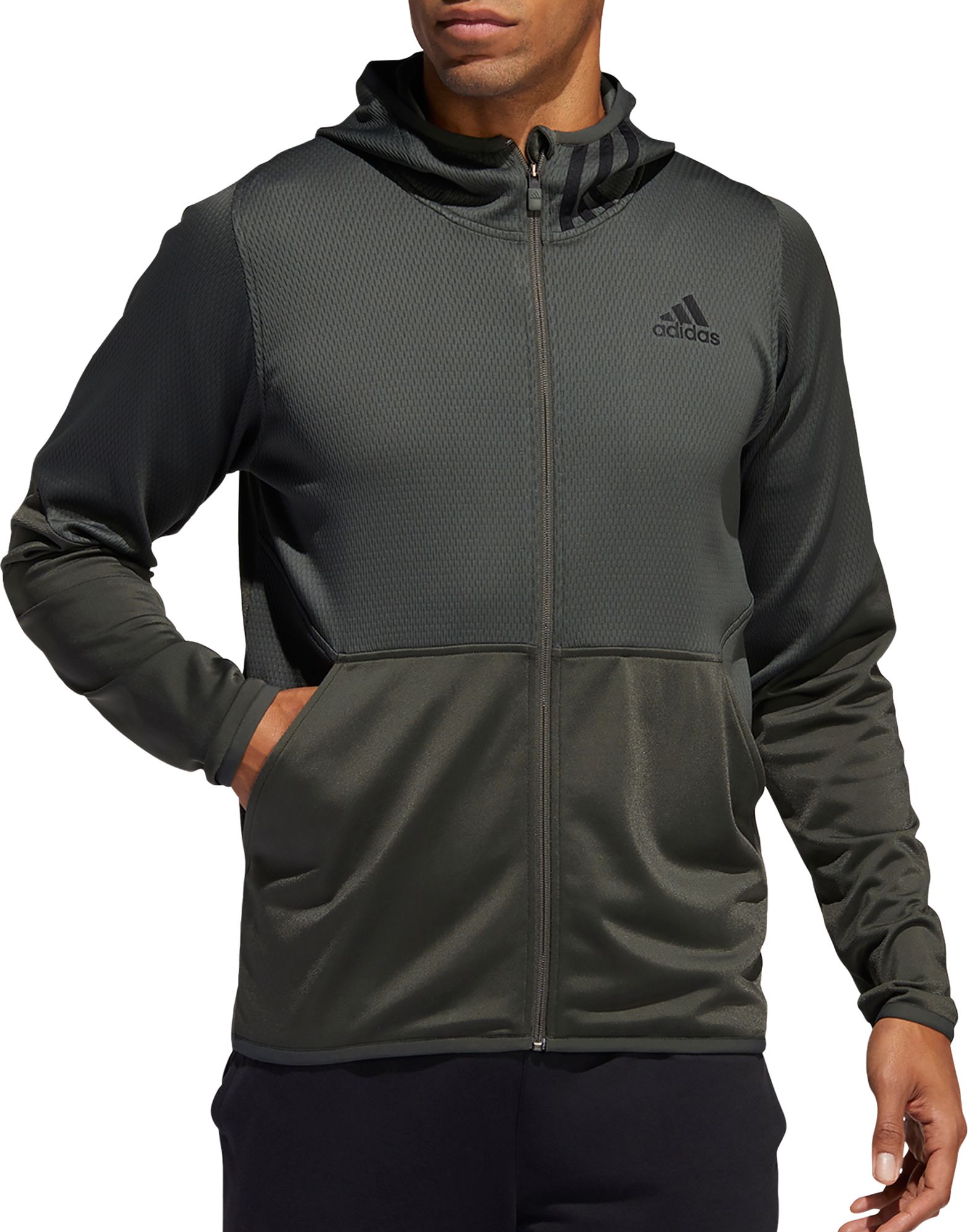 adidas men's jacket with hood