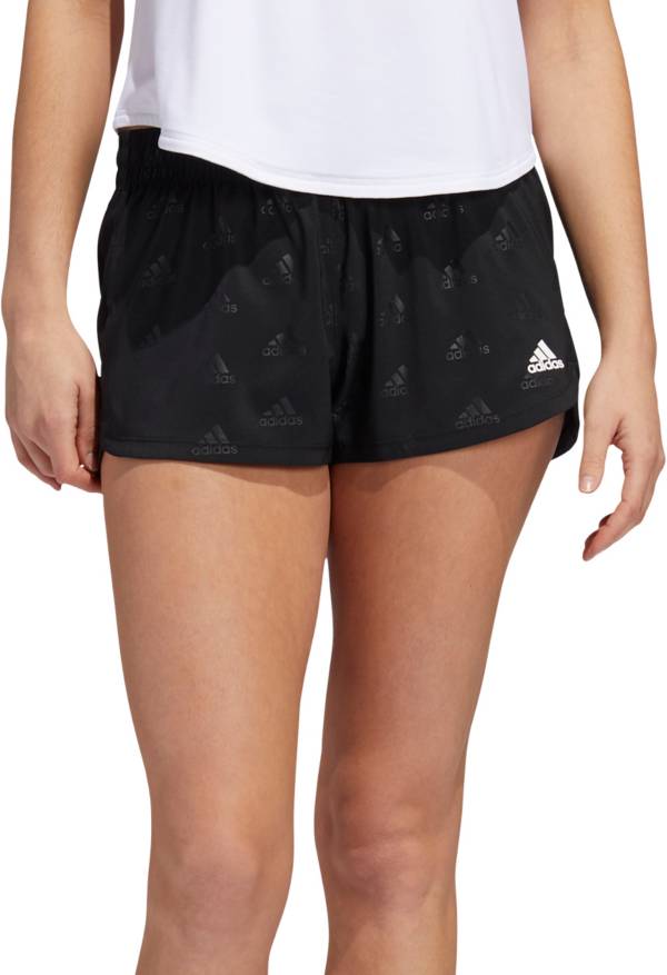 adidas Women's Badge Of Sport Print Pacer Shorts