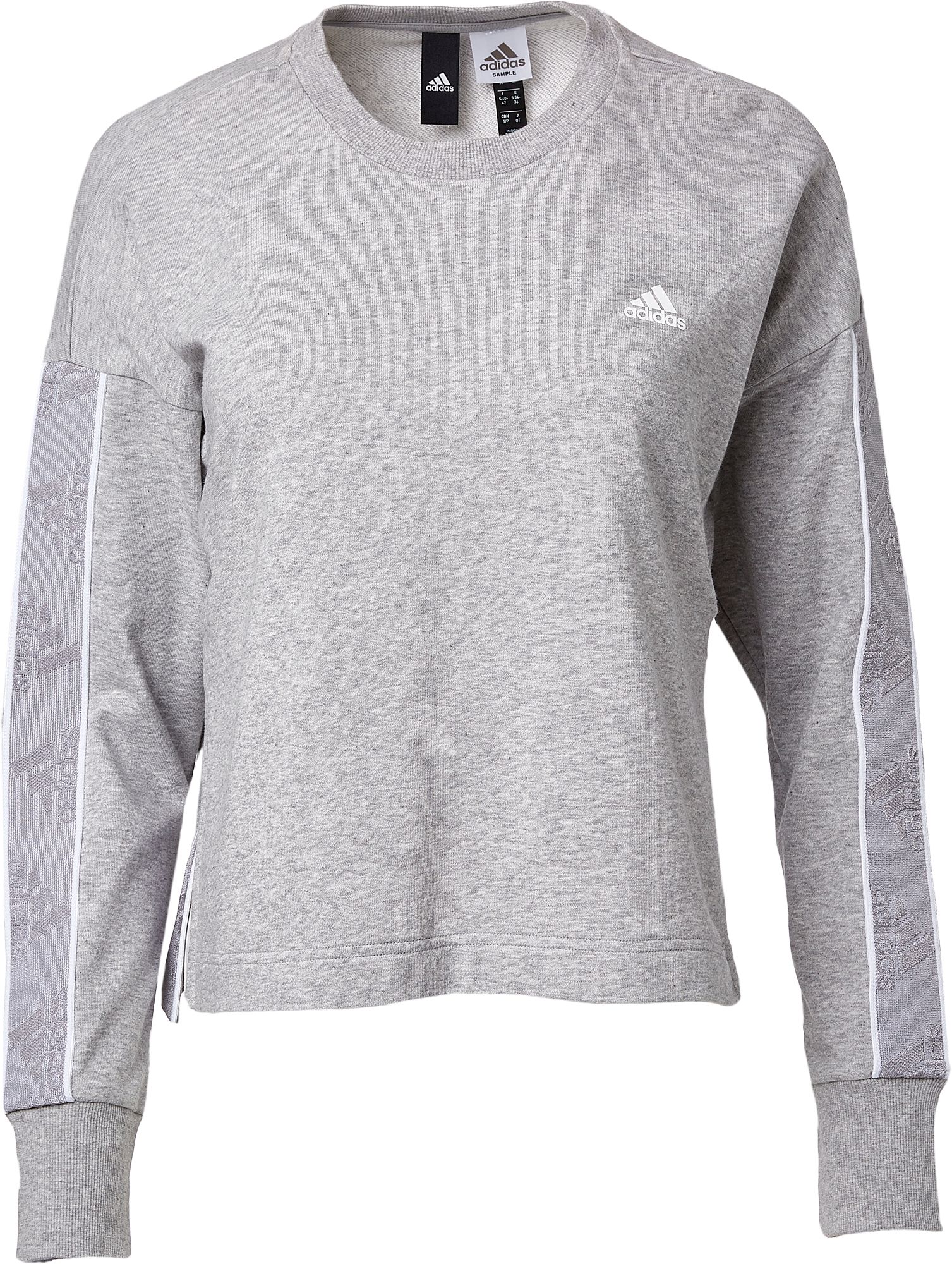 Download Adidas Women's Changeover Tape Crewneck Sweatshirt - Big ...