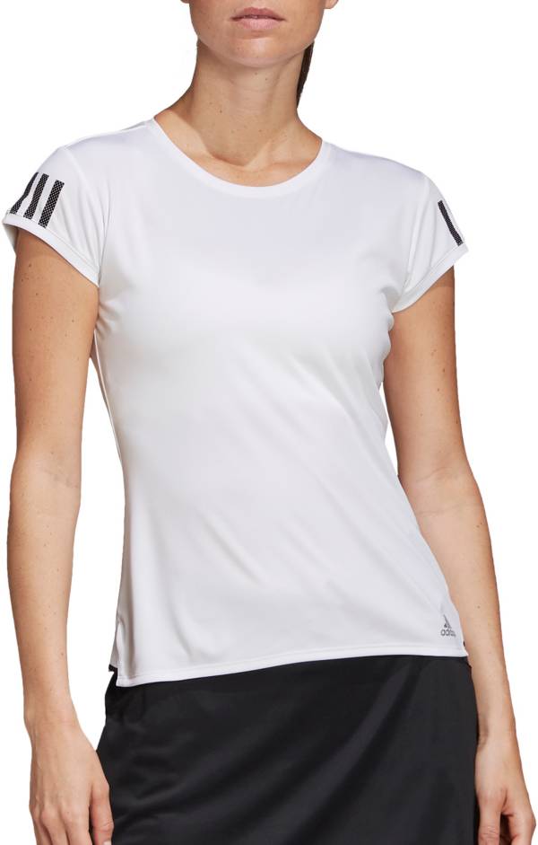 adidas Women's Club Three-Stripes Tennis T-Shirt