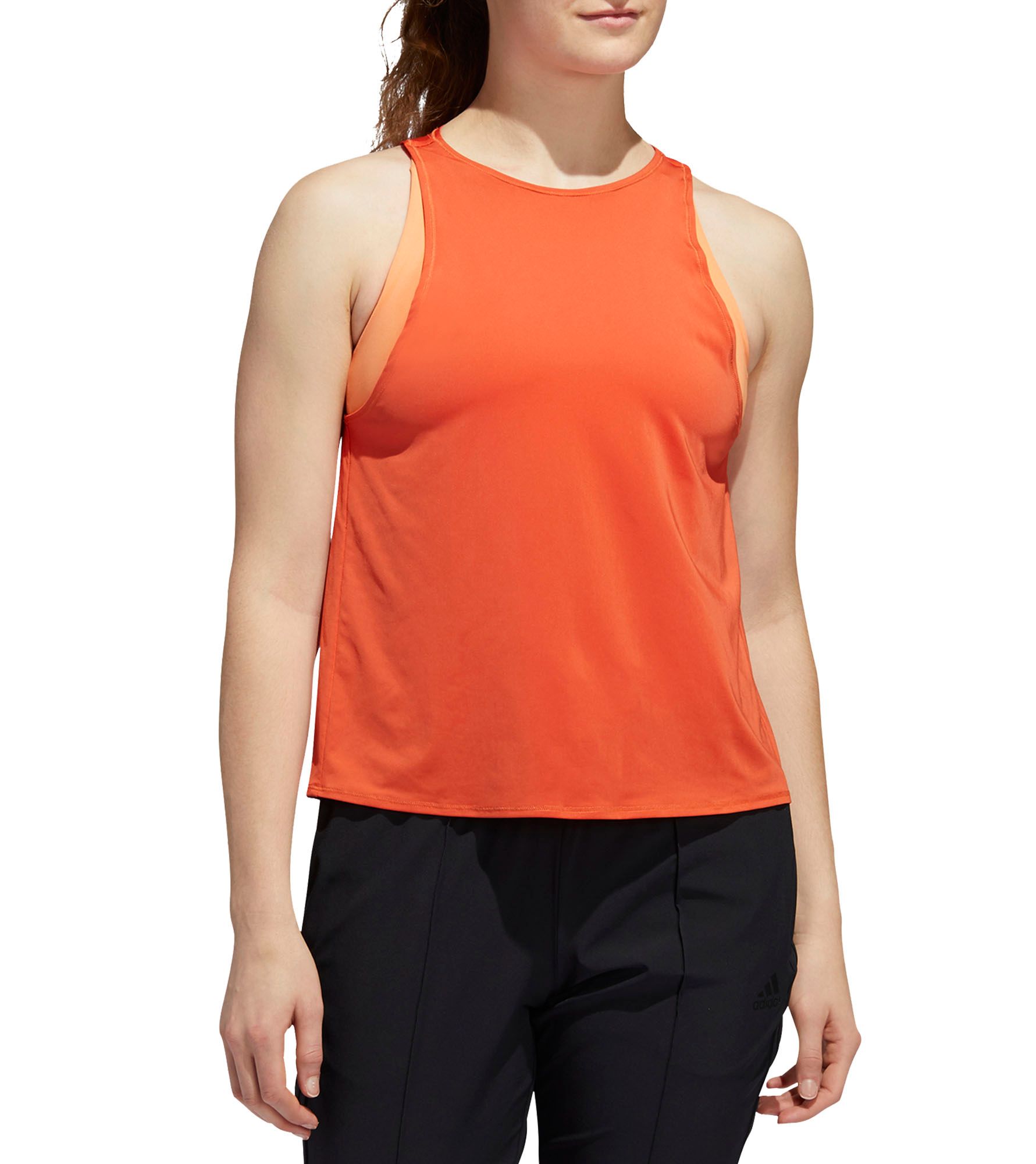 adidas double logo tank top