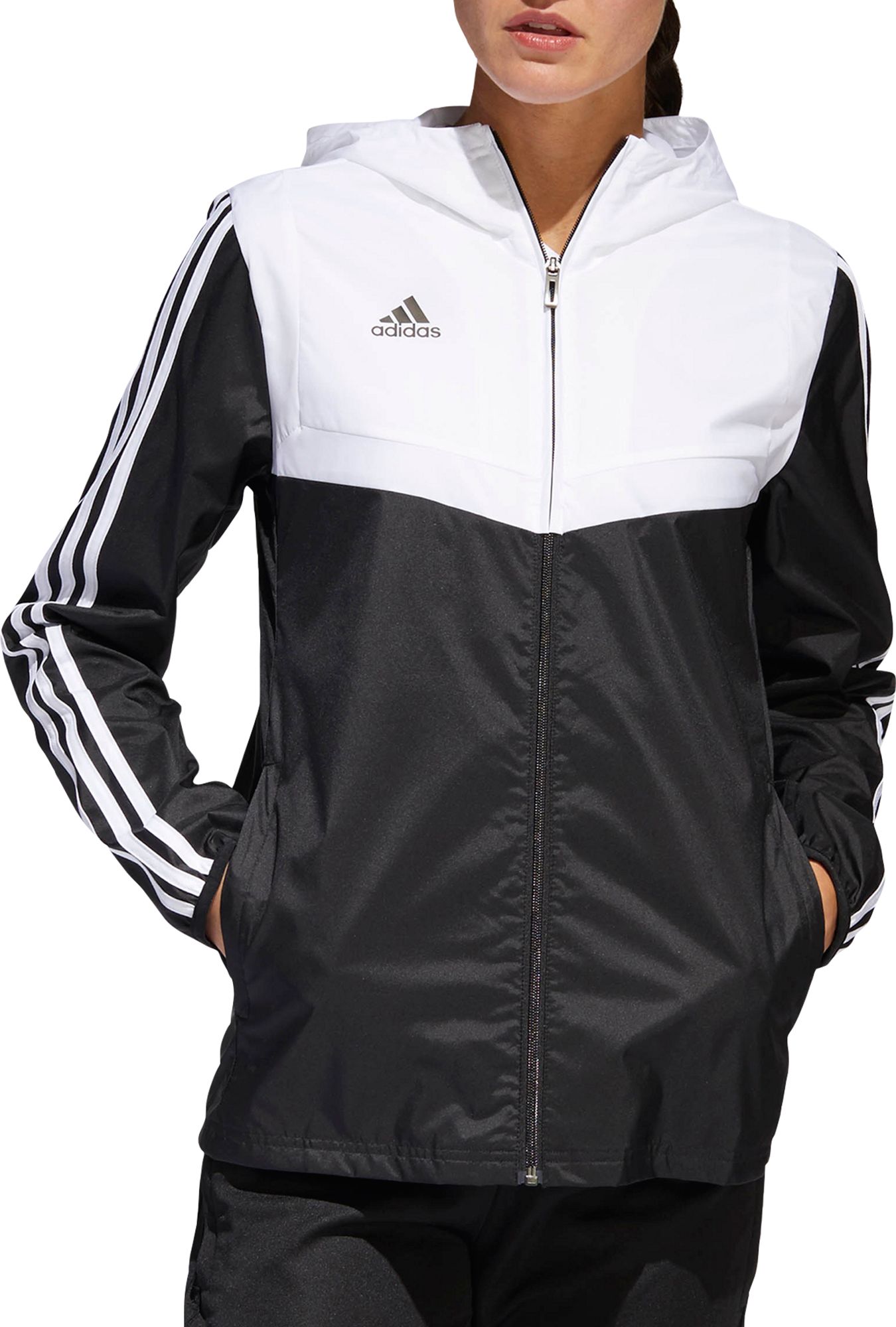 adidas zip up windbreaker