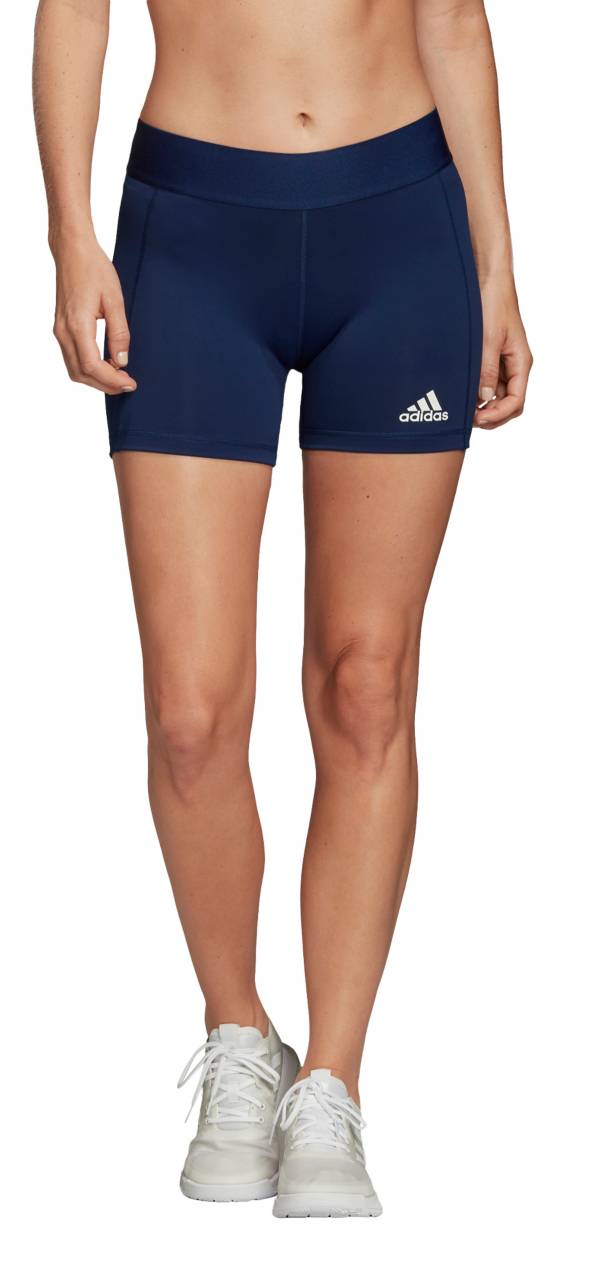 adidas womens Alphaskin Volleyball 4-Inch Shorts Tights Team Dark  Grey/White X-Large 4 : : Clothing & Accessories