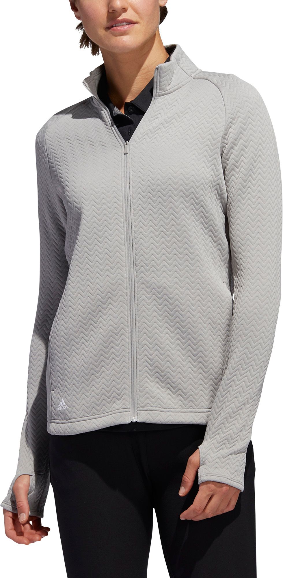 adidas thumb hole jacket