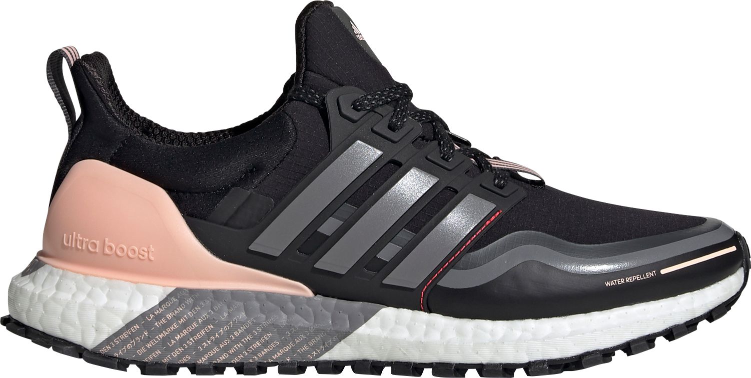 adidas black and pink sneakers