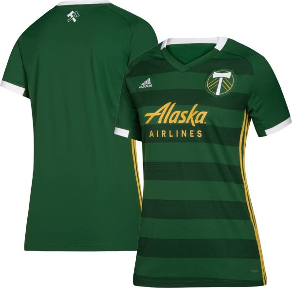 adidas Women's Portland Timbers Primary Replica Jersey