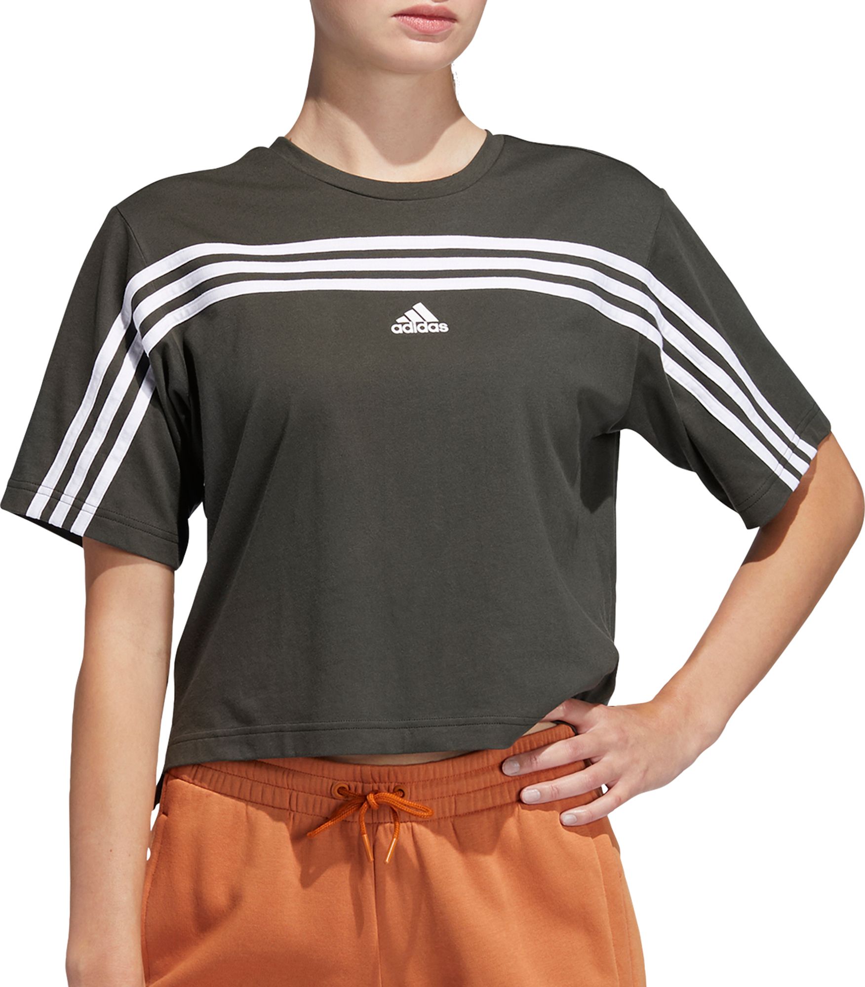 adidas Women's Must Haves Ringer 3-Stipes T-Shirt product image
