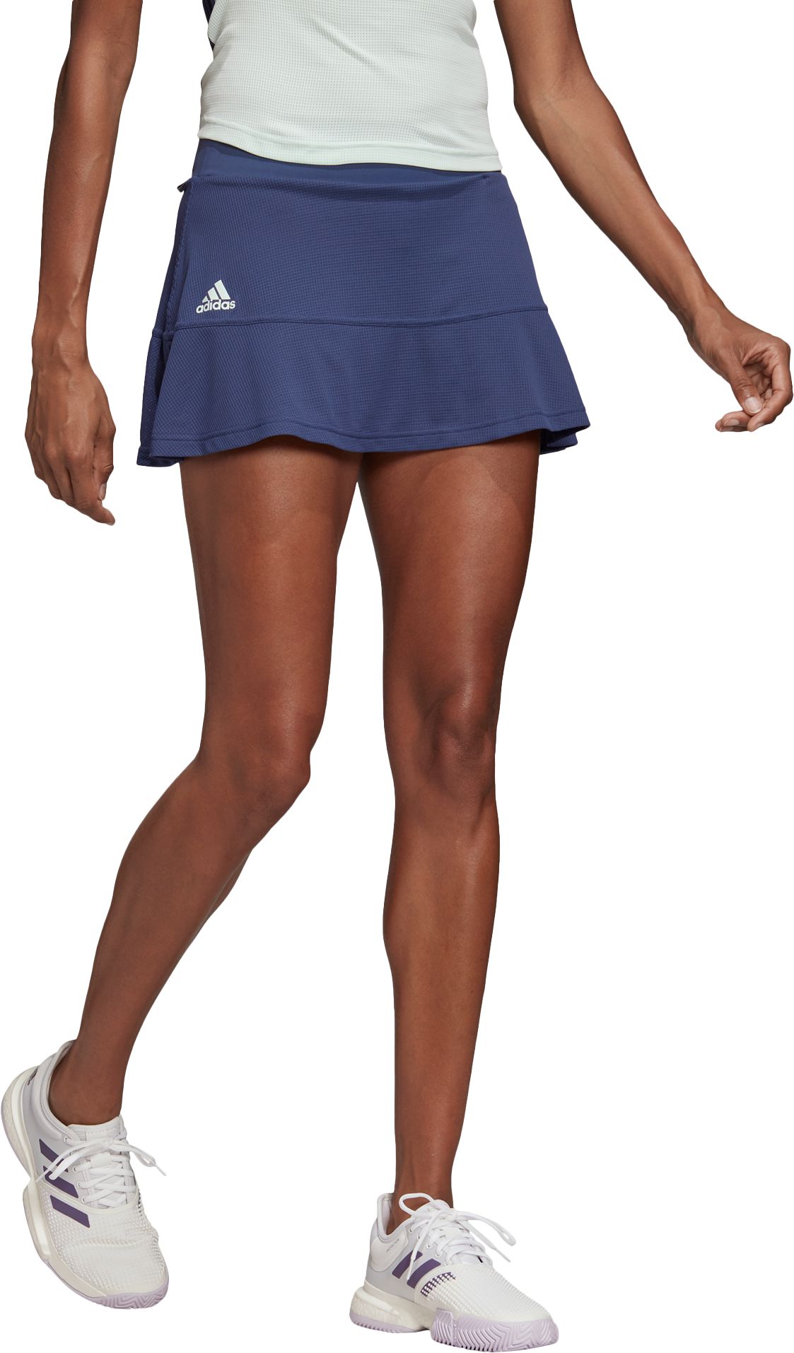 adidas long tennis skirt