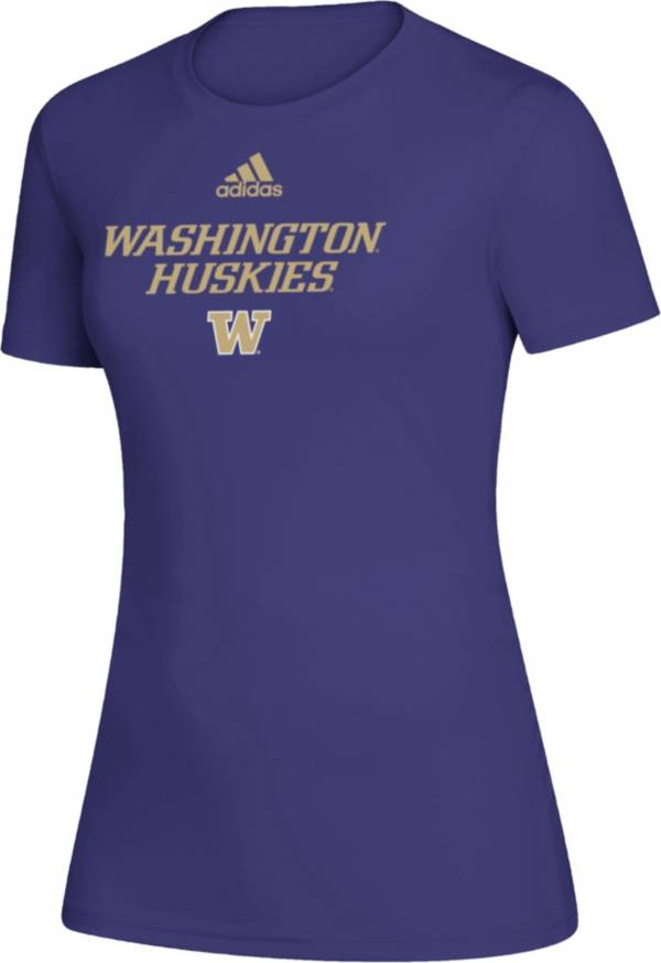 adidas Women's Washington Huskies Purple Creator T-Shirt