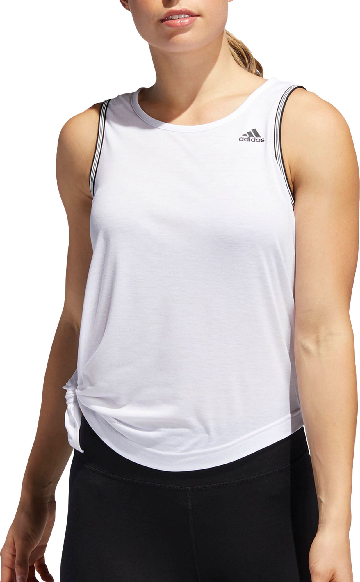 adidas Women's Cropped Tie Tank Top product image