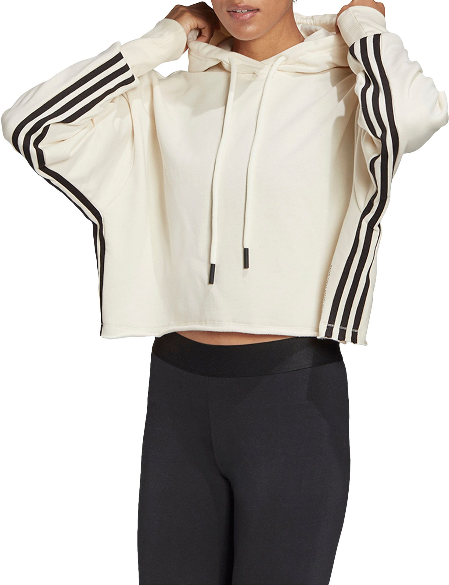 adidas cream hoodie