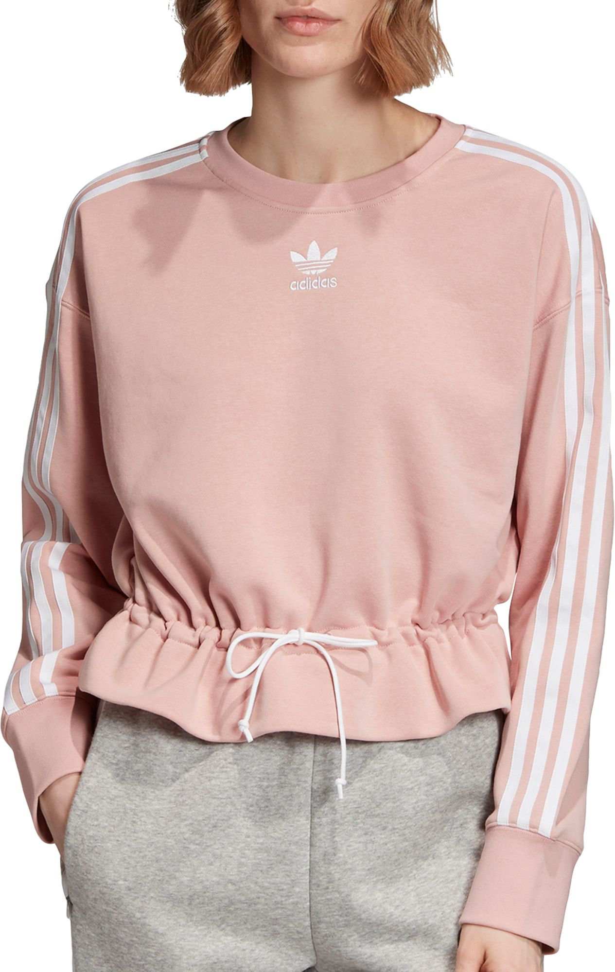 adidas originals crew neck sweatshirt women's