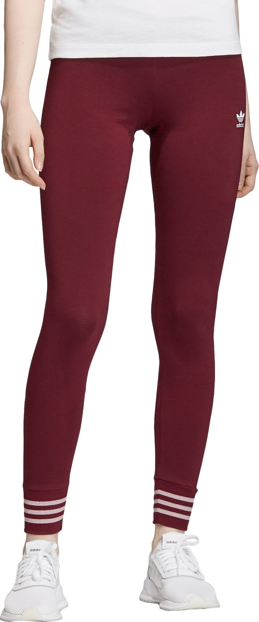 adidas bellista leggings maroon