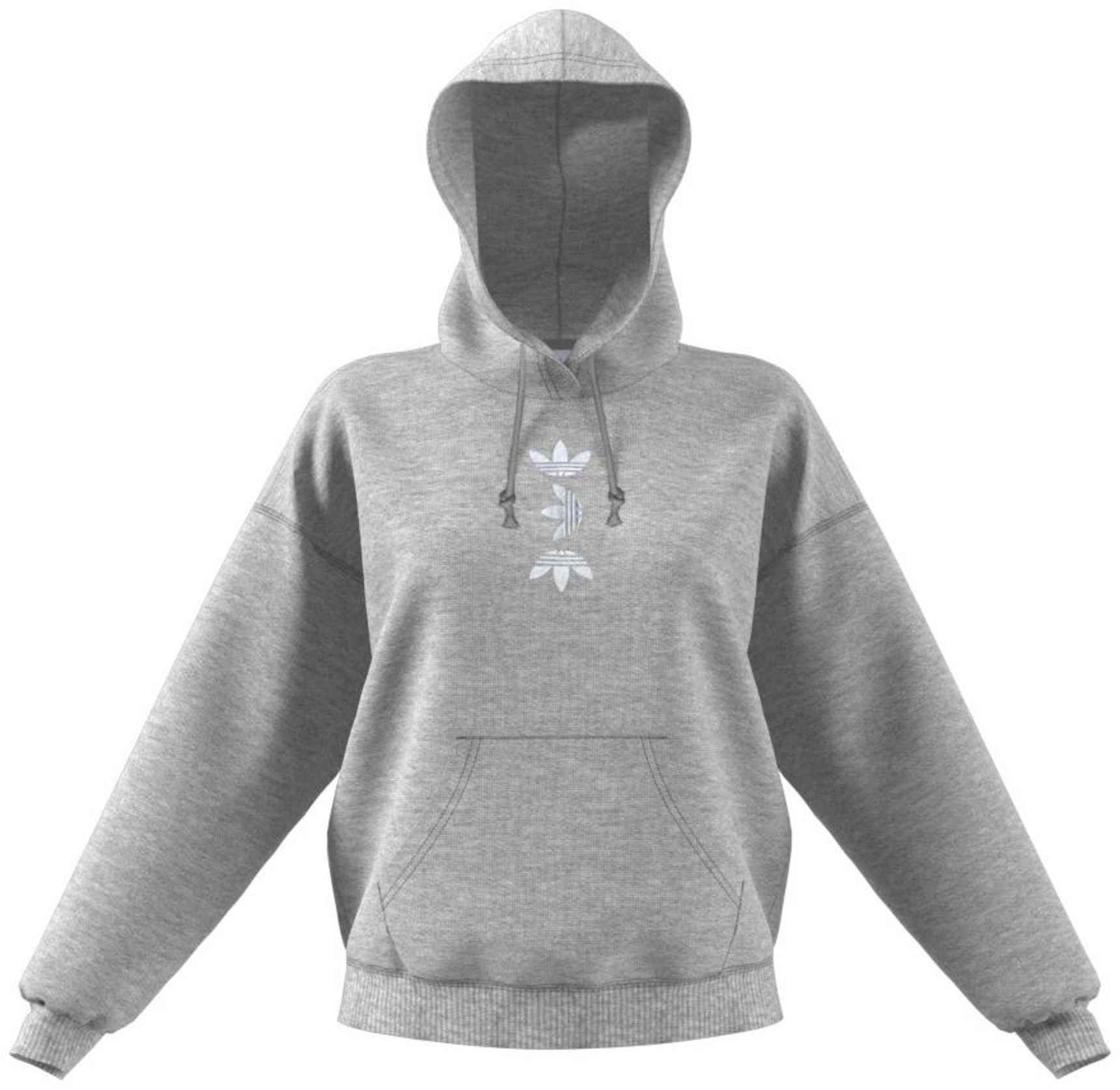 adidas grey zip up hoodie womens