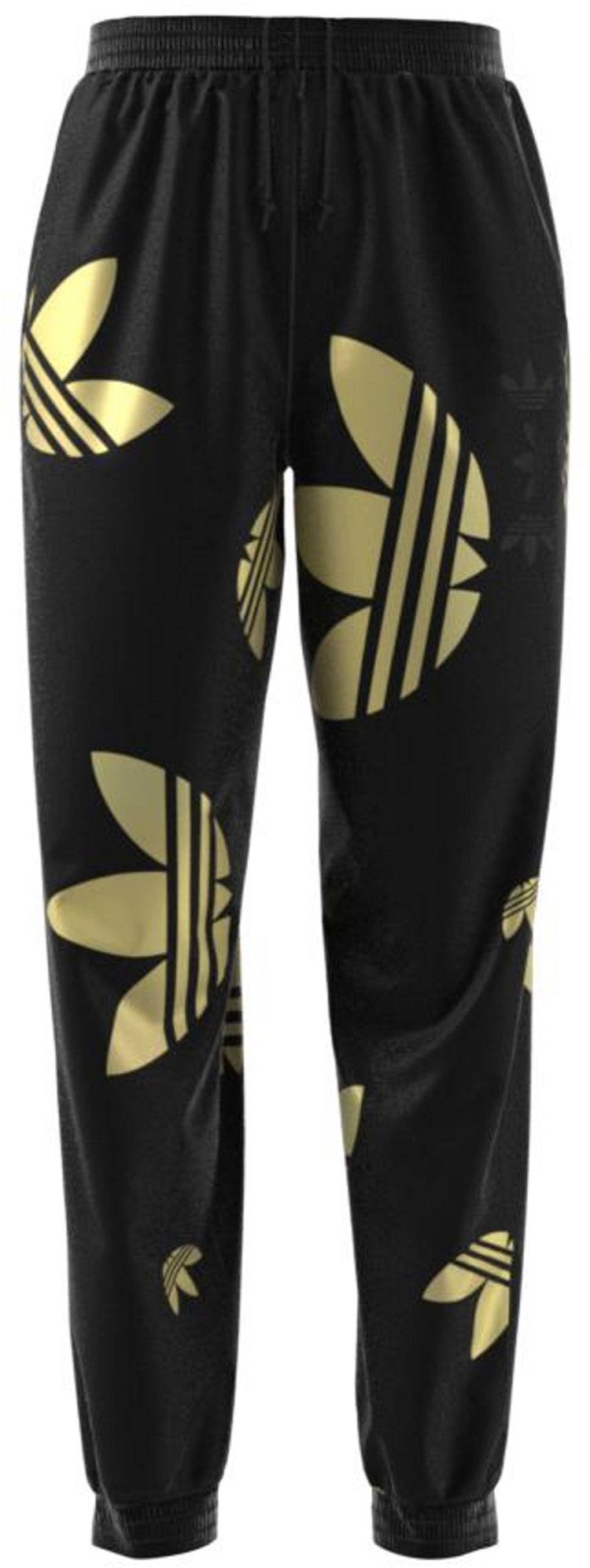 black and gold adidas sweatpants