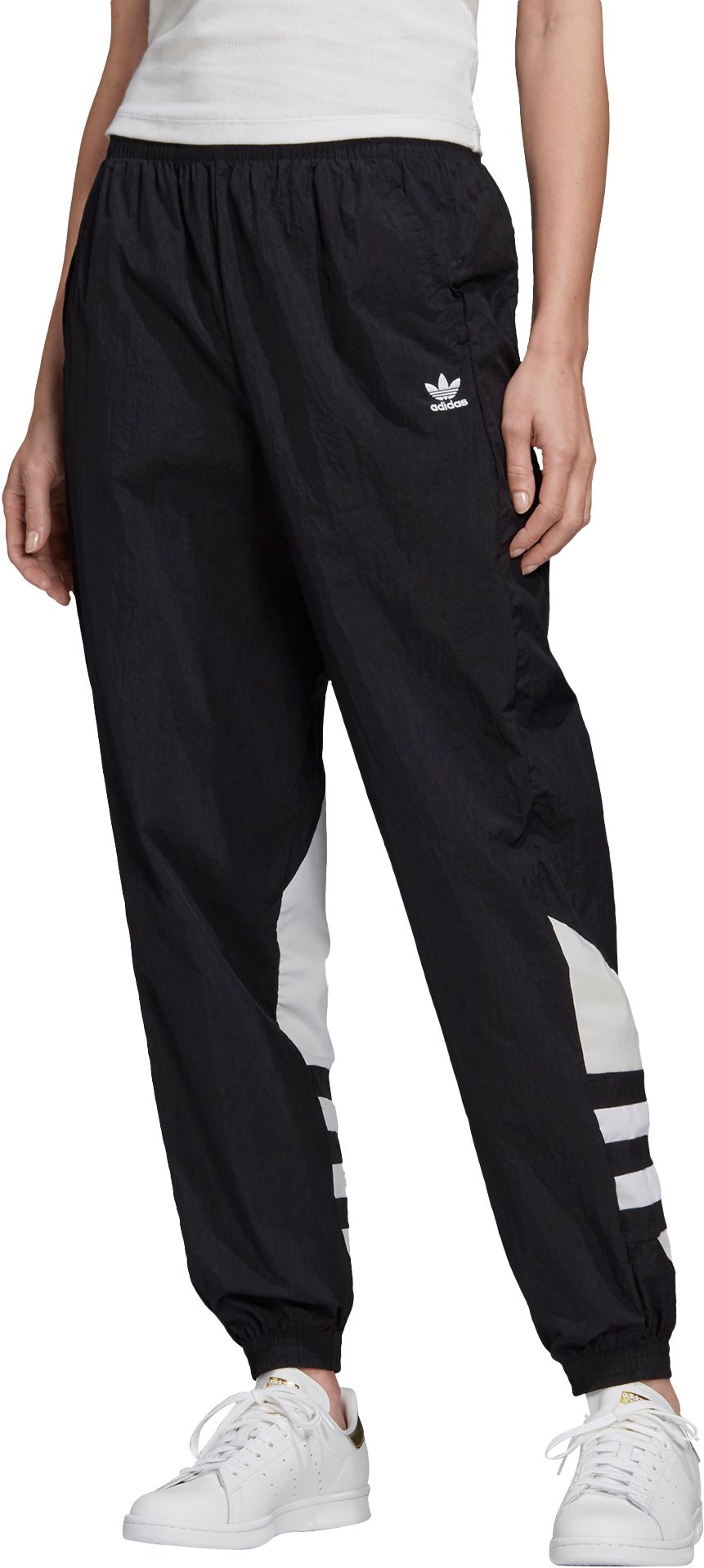 adidas nylon running pants