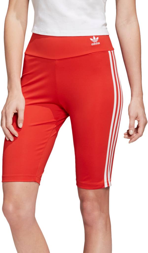 adidas pink biker shorts
