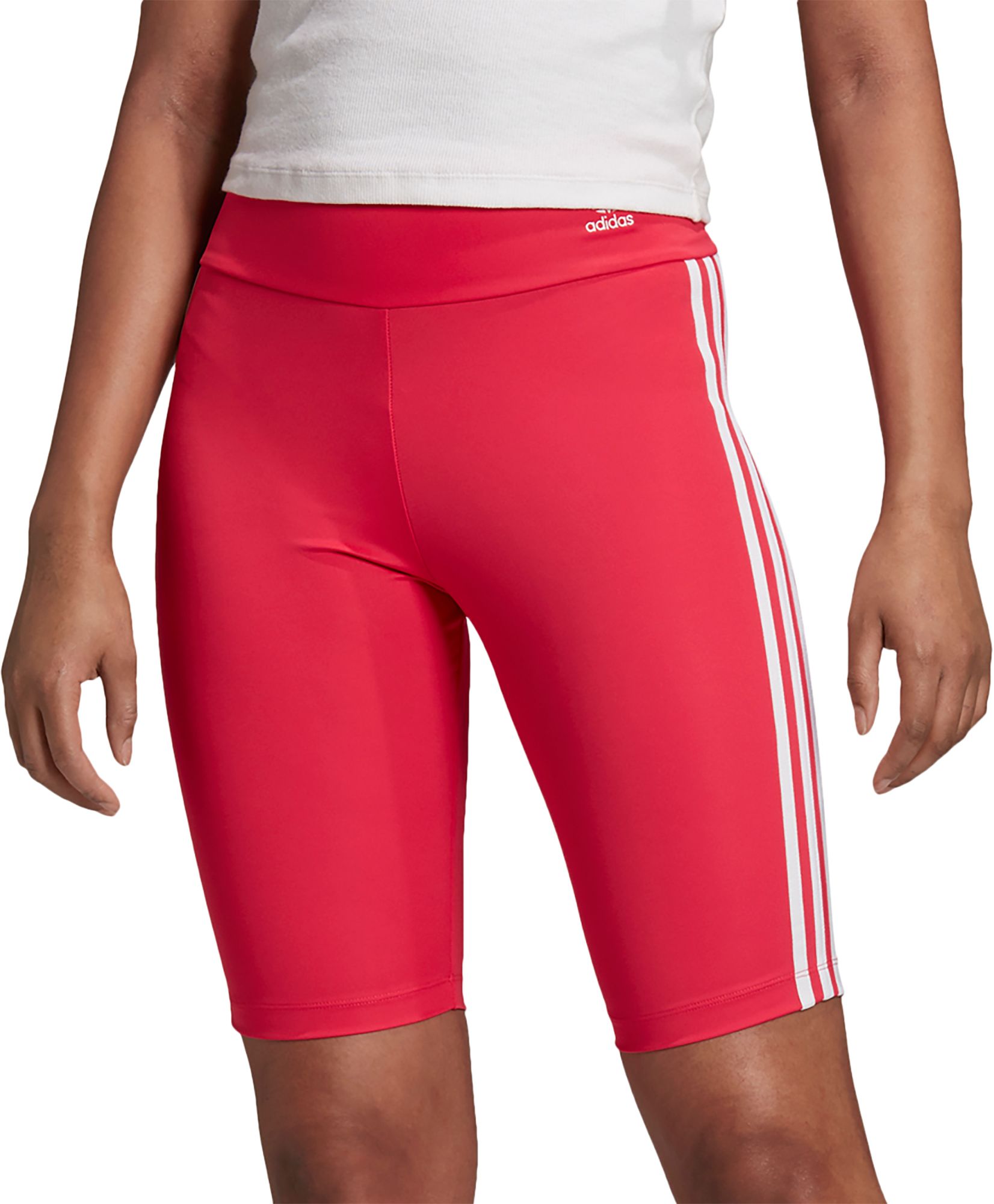 red bike shorts women's