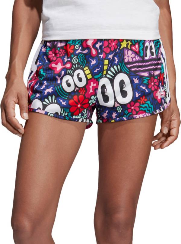 adidas 3 stripes shorts multicolor adidas 3 stripes shorts multicolor